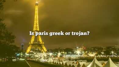 Is paris greek or trojan?