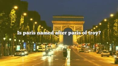 Is paris named after paris of troy?
