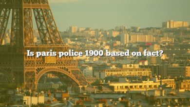Is paris police 1900 based on fact?