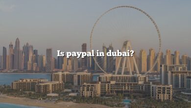 Is paypal in dubai?