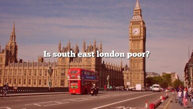 Is south east london poor?