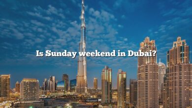 Is Sunday weekend in Dubai?