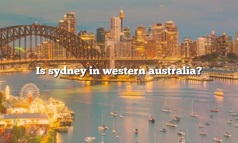 Is sydney in western australia?
