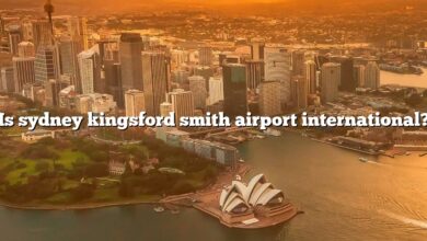 Is sydney kingsford smith airport international?