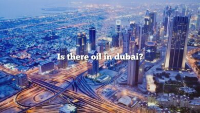 Is there oil in dubai?
