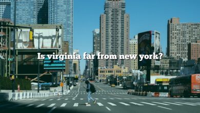Is virginia far from new york?