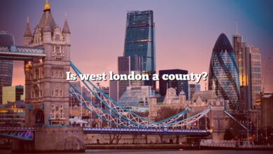 Is west london a county?