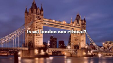 Is zsl london zoo ethical?