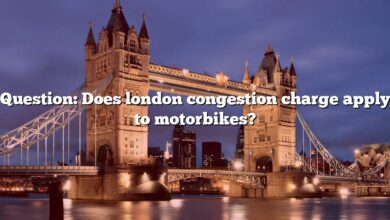 Question: Does london congestion charge apply to motorbikes?