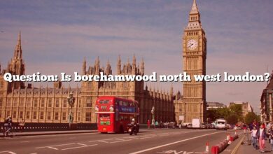Question: Is borehamwood north west london?