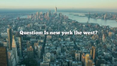 Question: Is new york the west?