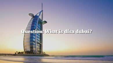 Question: What is dfsa dubai?