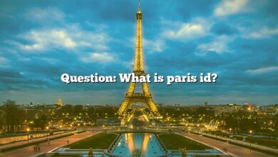 Question: What is paris id?