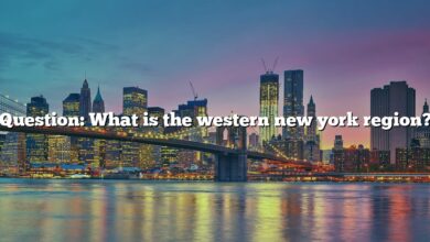 Question: What is the western new york region?