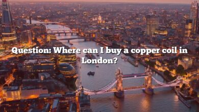 Question: Where can I buy a copper coil in London?