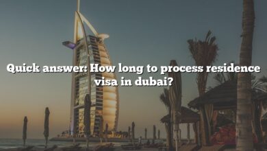 Quick answer: How long to process residence visa in dubai?