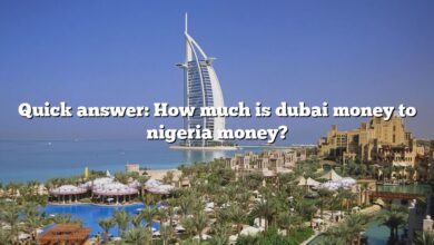 Quick answer: How much is dubai money to nigeria money?