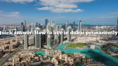 Quick answer: How to live in dubai permanently?