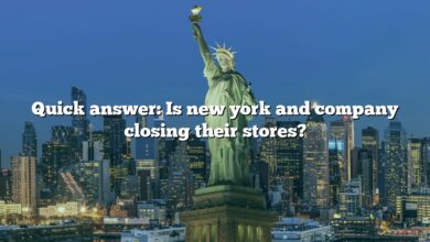 Quick answer: Is new york and company closing their stores?