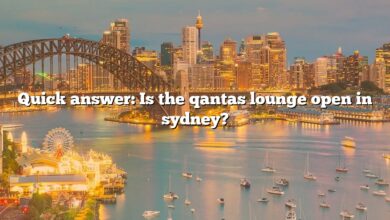 Quick answer: Is the qantas lounge open in sydney?