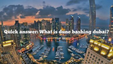 Quick answer: What is dune bashing dubai?