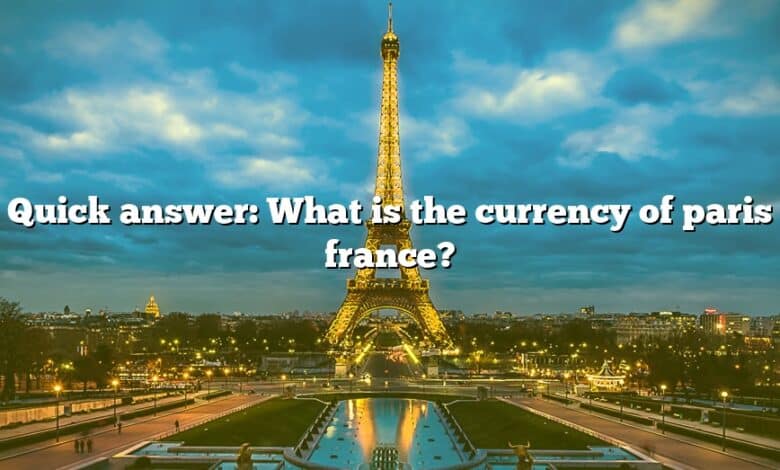 Quick answer: What is the currency of paris france?