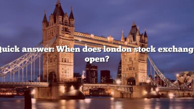 Quick answer: When does london stock exchange open?