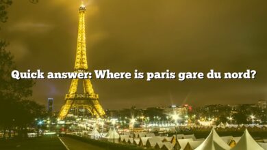 Quick answer: Where is paris gare du nord?