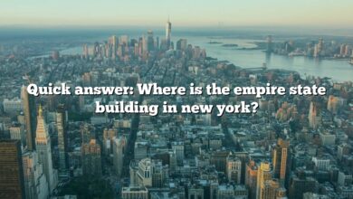 Quick answer: Where is the empire state building in new york?