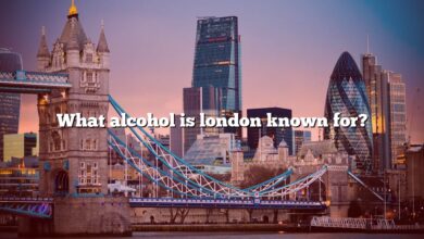 What alcohol is london known for?