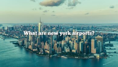 What are new york airports?