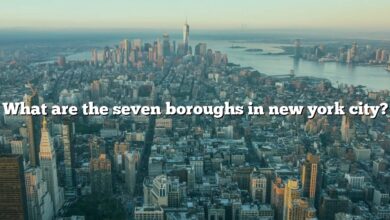 What are the seven boroughs in new york city?