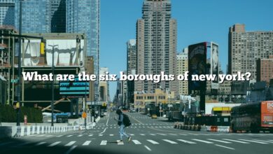 What are the six boroughs of new york?