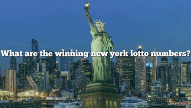 What are the winning new york lotto numbers?