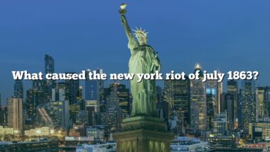 What caused the new york riot of july 1863?
