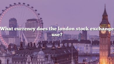 What currency does the london stock exchange use?