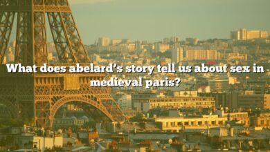What does abelard’s story tell us about sex in medieval paris?