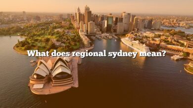 What does regional sydney mean?