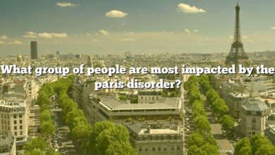 What group of people are most impacted by the paris disorder?