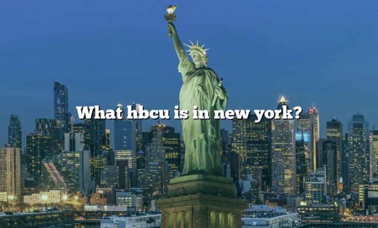 What hbcu is in new york?