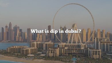 What is dip in dubai?