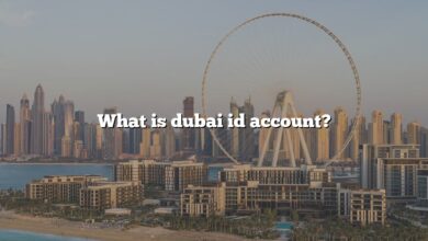 What is dubai id account?