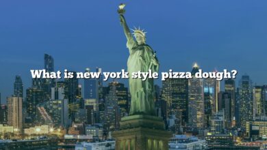 What is new york style pizza dough?