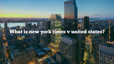 What is new york times v united states?