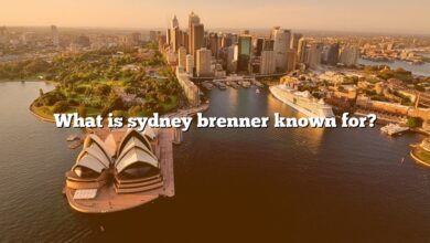 What is sydney brenner known for?