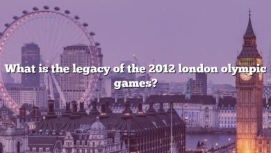 What is the legacy of the 2012 london olympic games?