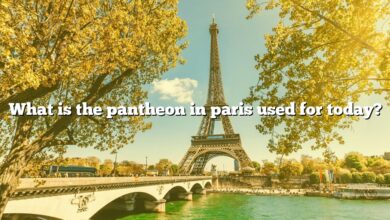What is the pantheon in paris used for today?