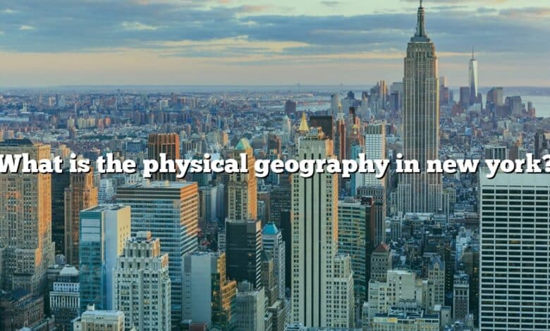 What is the physical geography in new york?