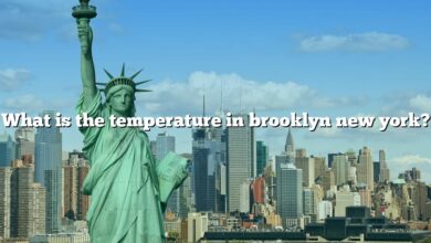 What is the temperature in brooklyn new york?