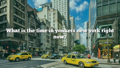 What is the time in yonkers new york right now?